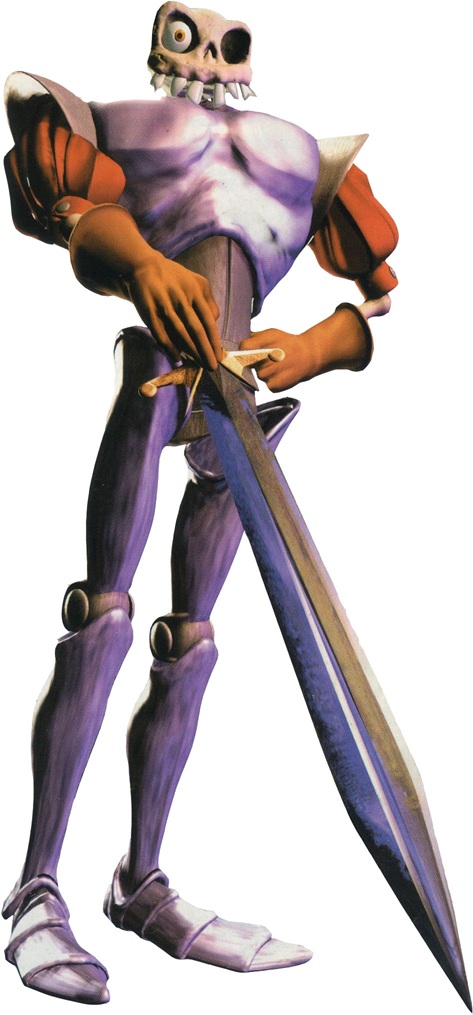 Sir Daniel Fortesque, nemrtvý rytíř ze série MediEvil