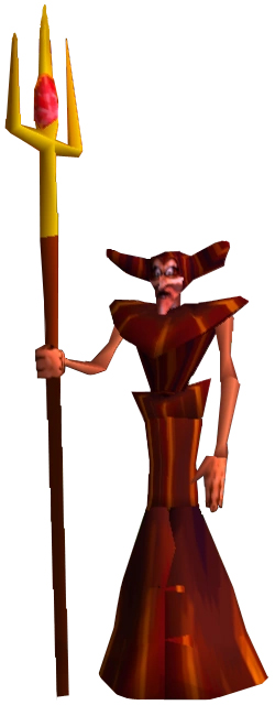 Zarok, zlý čaroděj a hlavní protivník původního MediEvilu